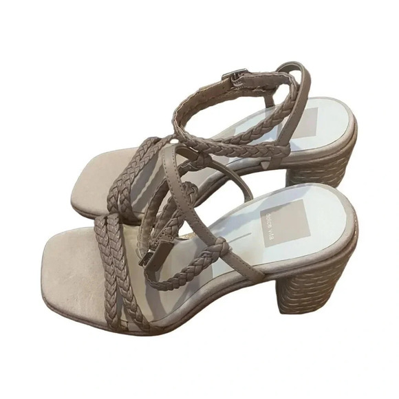 Dolce Vita Oro Women's Platform Block Heel Natural Size 8.5 NWOB - Picture 2 of 6